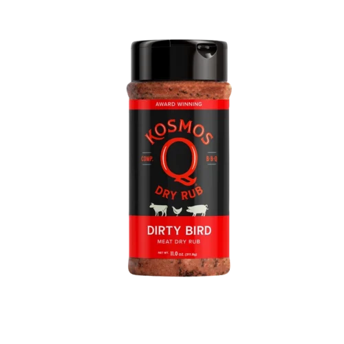 Kosmos-Q-Dirty-Bird-Rub-BBQ-Assad.webp Kosmo's Q Dirty Bird Rub 311 g