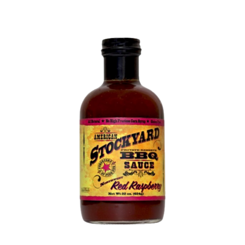 American_Stockyard_Red_Rasperry_BBQ_355ml.png American Stockyard Red Rasperry BBQ-kastike 355 ml