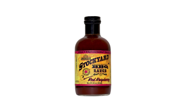 American Stockyard Red Rasperry BBQ-kastike 355 ml