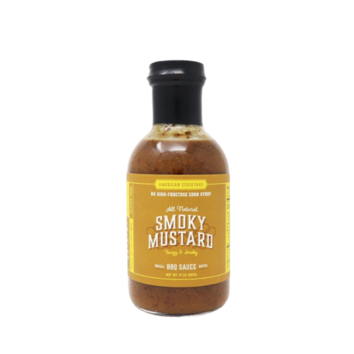 American_Stockyard_Smokey_Mustard_BBQ_kaste_383ml.png American Stockyard Smokey Mustard BBQ-kastike 383 ml