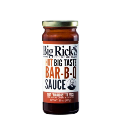 Big_Ricks_Hot_Bar-B-Q_sauce_567g.png Big Rick´s Hot Bar-B-Q sauce 567 g
