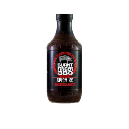 Burnt Finger BBQ Spicy KC BBQ-kastike 544 g