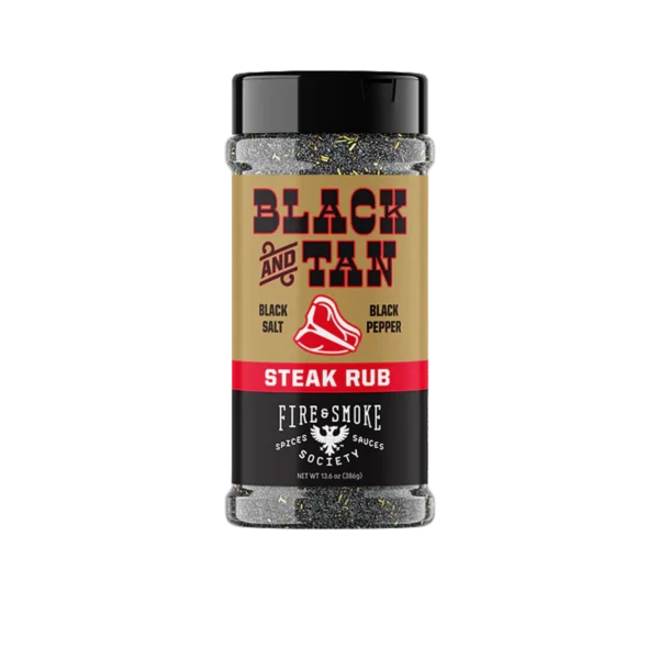 Fire & Smoke Society Black and Tan Steak rub 386 g