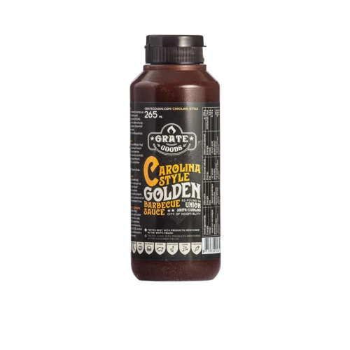 Grate-Goods-Carolina-Golden-BBQ-sauce-BBQ-Assad.webp Grate Goods Carolina Golden BBQ Sauce 265 ml