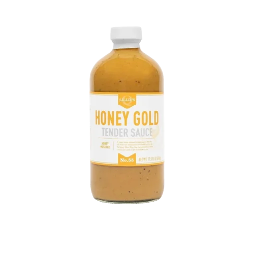 Lillies-Q-Honey-J-Sauce-BBQ-Assad.webp Lillie´s Q Honey Gold Tender Sauce BBQ-kastike 470 ml