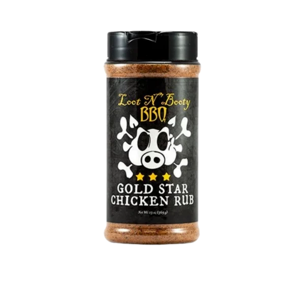 Loot N’Booty Gold Star Chicken Rub 369 g