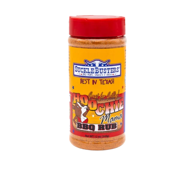 SuckleBusters-Hoochie-Mama-BBQ-Rub-BBQ-Assad.webp SuckleBusters Hoochie Mama BBQ Rub 340 g.