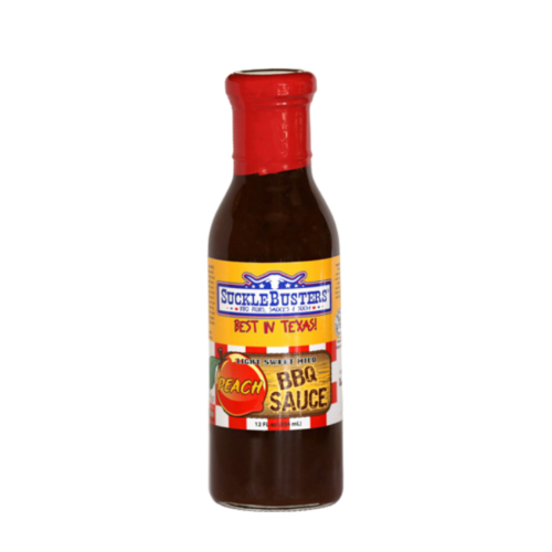 SuckleBusters Peach BBQ-kastike 354 ml