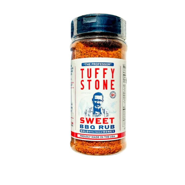 Tuffy-Stone-Classic-BBQ-Rub-Sweet-Heat-BBQ-Assad.webp Tuffy Stone Classic BBQ Rub Sweet Heat 288 g.